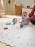Grand tapis 9 dalles en mousse écru+marron - vertbaudet enfant 