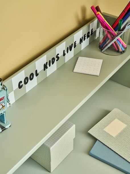 Bureau enfant Damier vert - vertbaudet enfant 