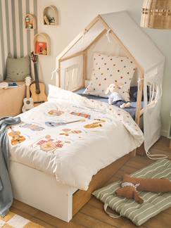 Slaapkamer en Opbergoplossingen-Slaapkamer-Babybedje, Kinderbedden-Kinderbedden-Kinderbed Cabane 90x190cm 