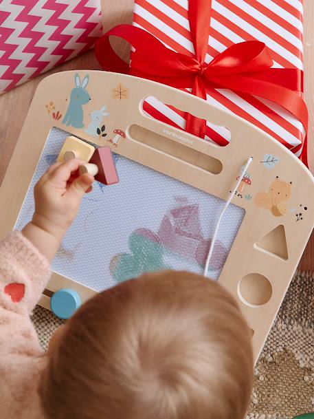 Vrienden van het Bos Magic Slate gemaakt van FSC¨-hout ecru - vertbaudet enfant 