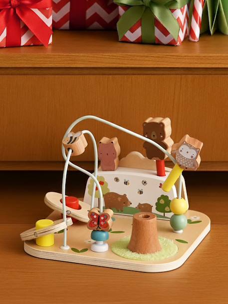 Planche des animaux sauteurs en bois FSC® LES 4 SAISONS bois - vertbaudet enfant 