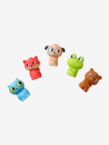 Set van 5 vingerpoppen meerkleurig - vertbaudet enfant 