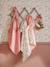 Lot de 3 langes en gaze de coton LAPIN ENCHANTÉ lot rose - vertbaudet enfant 