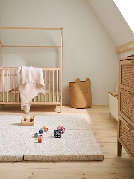 Zintuigelijk matje GINGER BREAD beige+geel+saliegroen - vertbaudet enfant 