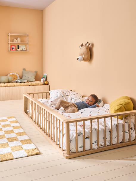 Lit enfant évolutif en bois massif Mikado bois - vertbaudet enfant 