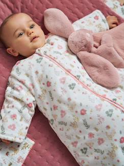 Linge de maison et décoration-Linge de lit bébé-Turbulette-Gigoteuse hiver manches longues amovibles LAPIN ENCHANTÉ