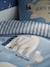Parure housse de couette + taie d'oreiller enfant PÔLE NORD, avec coton recyclé bleu océan - vertbaudet enfant 