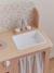 Cuisine en bois FSC® avec accessoires écru+rose+vert sauge - vertbaudet enfant 