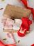 Set van 3 paar kerstsokken voor baby roze (poederkleur) - vertbaudet enfant 