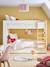 Stapelbed kind 90x190cm met laden en bibliotheek -IDAHO wit - vertbaudet enfant 