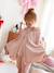 Ensemble Pyjama Fille Cape Sequins rose poudré - vertbaudet enfant 