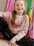 Sweat fille noël message en sequins rose poudré - vertbaudet enfant 