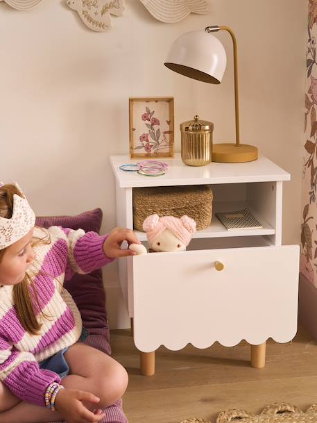 Chevet enfant LIGNE FESTON blanc - vertbaudet enfant 