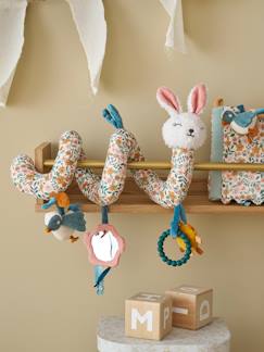 Speelgoed-Eerste levensjaren-Knuffels en knuffeldoekjes-Activiteitenspiraal RETRO FLOWER