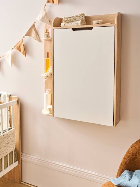 Wandluiertafel met opbergruimte hout - vertbaudet enfant 