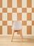 Chaise maternelle design scandinave blanc+rose - vertbaudet enfant 
