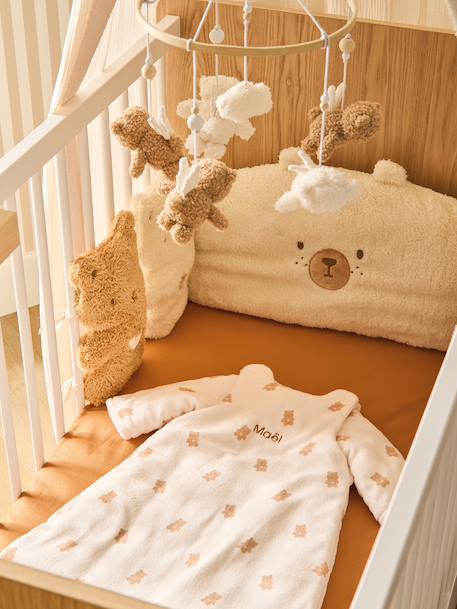 Tour de lit / Tour de parc coussins PETIT OURS vanille - vertbaudet enfant 