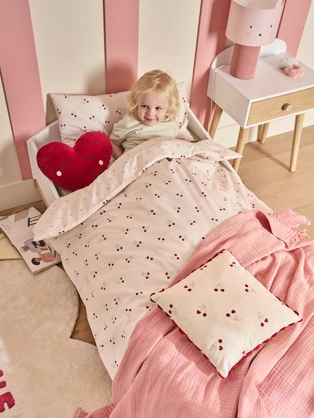 Drap-housse uni bébé bleu denim+bois de rose+écru+gris ardoise+gris perle+lichen+lilas+moutarde+noisette+olive+rose pâle - vertbaudet enfant 