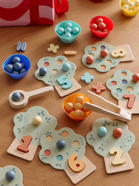 FSC® houten set om cijfers te leren groen - vertbaudet enfant 