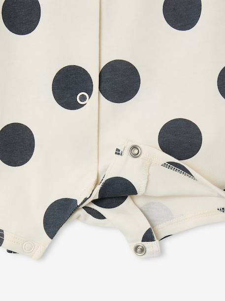 Babypakje met 2 combishorts van biologisch katoen gemêleerd beige - vertbaudet enfant 