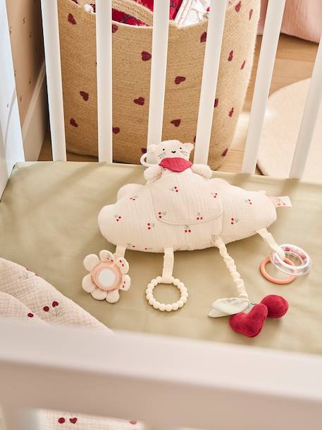 Boîte à musique à suspendre CHERRY rouge - vertbaudet enfant 