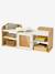 Banc de rangement 3 compartiments YEL blanc - vertbaudet enfant 
