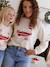 Sweat femme noël capsule famille vanille - vertbaudet enfant 