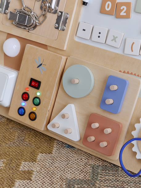 FSC® houten leerbord met meerdere activiteiten hout - vertbaudet enfant 