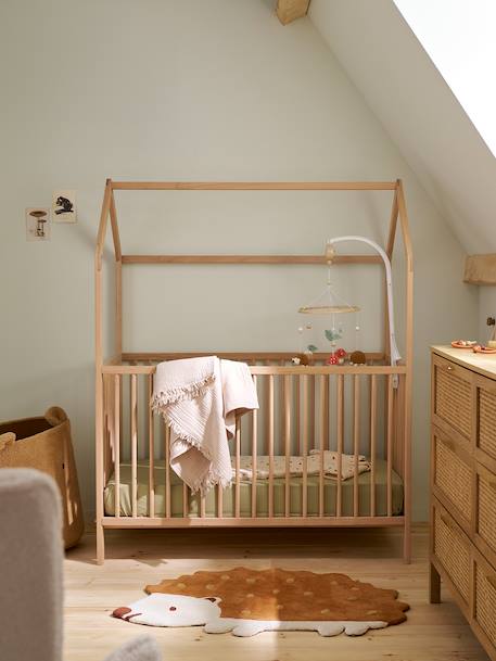 Lit bébé évolutif Castor bois - vertbaudet enfant 