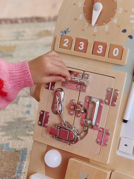 FSC® houten leerbord met meerdere activiteiten hout - vertbaudet enfant 