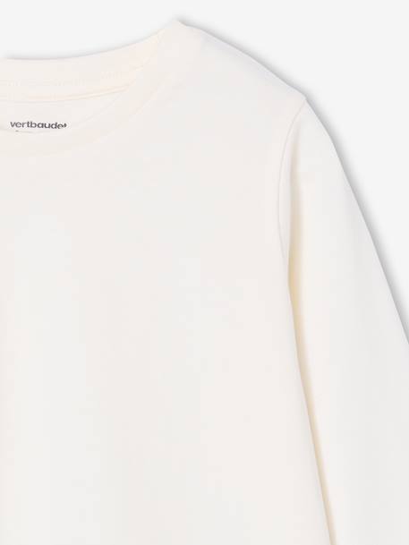 Set van 3 t-shirts voor jongens karamel+wit - vertbaudet enfant 