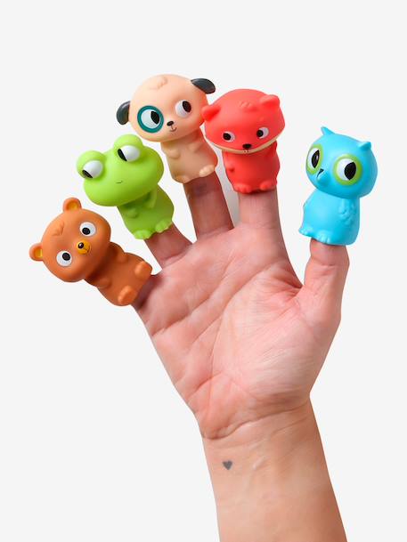 Set van 5 vingerpoppen meerkleurig - vertbaudet enfant 
