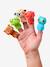 Set van 5 vingerpoppen meerkleurig - vertbaudet enfant 