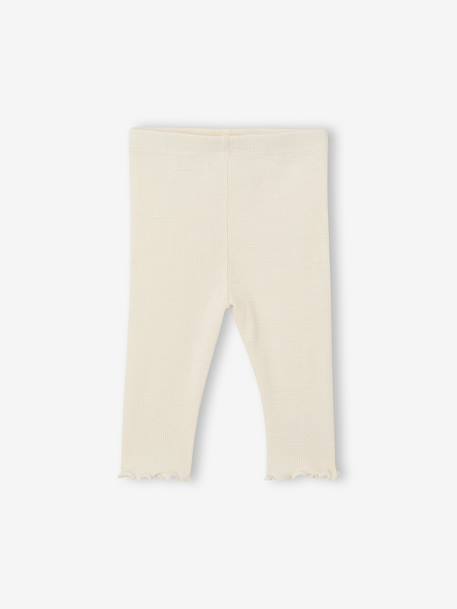 Ensemble bébé fille sweat à volant + legging rose - vertbaudet enfant 