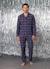 Pyjama homme flanelle noël capsule famille bordeaux - vertbaudet enfant 