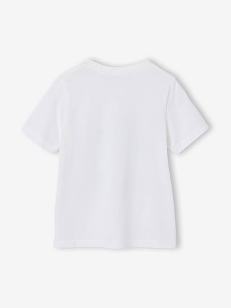 Lot 3 T-shirts manches courtes bleu pétrole+caramel+marine+noix de pécan+vert amande+vert sauge - vertbaudet enfant 