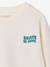 T-shirt manches longues garçon bleu ardoise+écru - vertbaudet enfant 