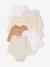 Set van 7 body's met lange mouwen veel wit - vertbaudet enfant 