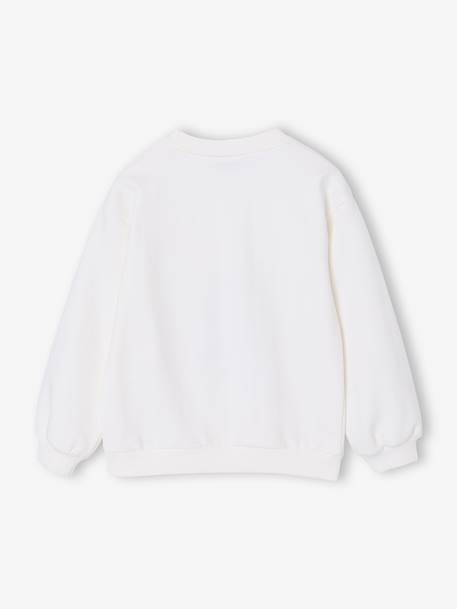 Sweat fille Gabby et la maison magique écru - vertbaudet enfant 