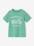 T-shirt garçon imprimé blanc chiné+bleu moyen+menthe+ocre+olive+terracotta+vert d'eau - vertbaudet enfant 