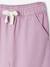 Pantacourt large fille lyocell kaki+lilas - vertbaudet enfant 
