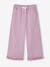 Pantacourt large fille lyocell kaki+lilas - vertbaudet enfant 