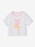 T-shirt manches courtes fille écru - vertbaudet enfant 