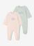 Lot 2 pyjamas bébé fille velours rose - vertbaudet enfant 