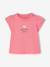 Lot 2 T-shirt bébé fille fantaisie bleu clair+rose - vertbaudet enfant 