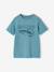 T-shirt garçon imprimé blanc chiné+bleu moyen+menthe+ocre+olive+terracotta+vert d'eau - vertbaudet enfant 