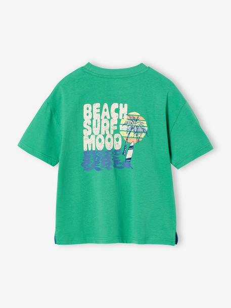 T-shirt garçon manches courtes vert - vertbaudet enfant 