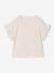 T-shirt fille en maille pointelle écru - vertbaudet enfant 