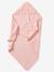 Cape de bain + gant de toilette MON COEUR rose imprimé - vertbaudet enfant 