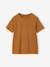 Lot 3 T-shirts manches courtes bleu pétrole+caramel+marine+noix de pécan+vert amande+vert sauge - vertbaudet enfant 